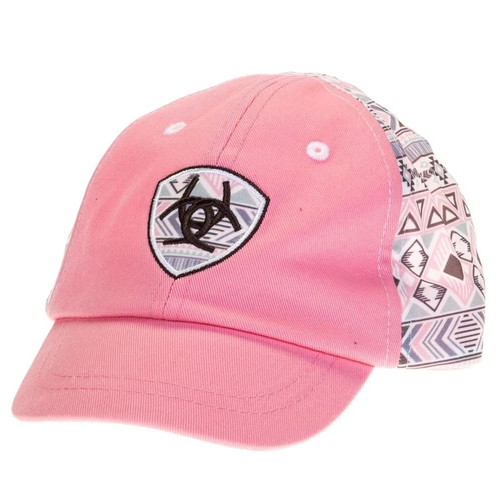 ARIAT INFANT AZTEC CAP - PINK