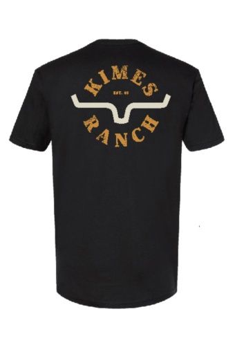 KIMES RANCH MEN'S SHORT SLEEVE UNCOMPLICATED TEE SHIRT - BLACK, COLOR: BLACK, SIZE: SMALL