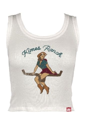 KIMES RANCH WOMEN'S SEE SAW TANK - NATURAL, COLOR: NATURAL, SIZE: SMALL