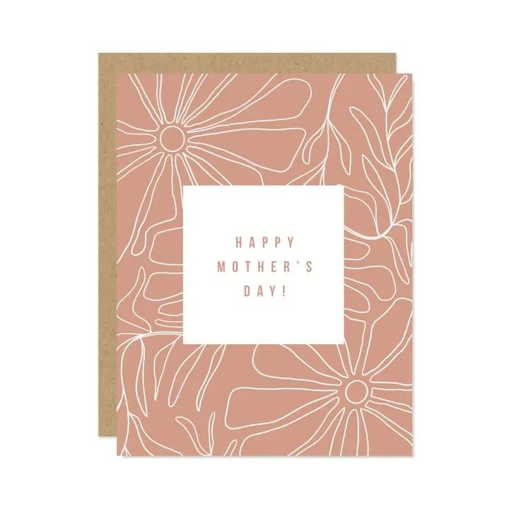 MADDON AND CO HAPPY MOTHER'S DAY FLORAL CARD