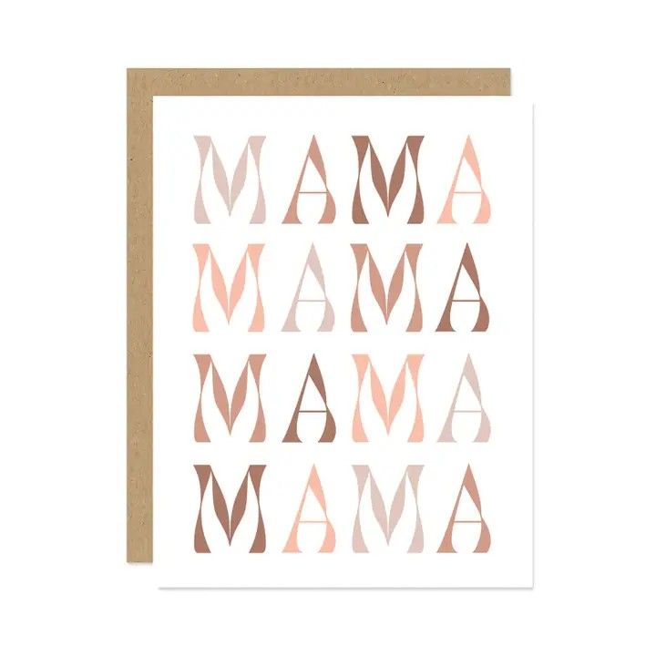 MADDON AND CO MAMA MOTHER'S DAY CARD