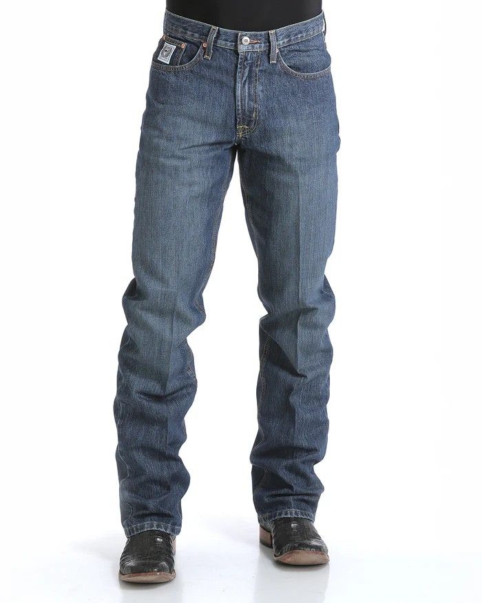 CINCH MEN'S WHITE LABEL RELAXED FIT JEAN - DARK STONE