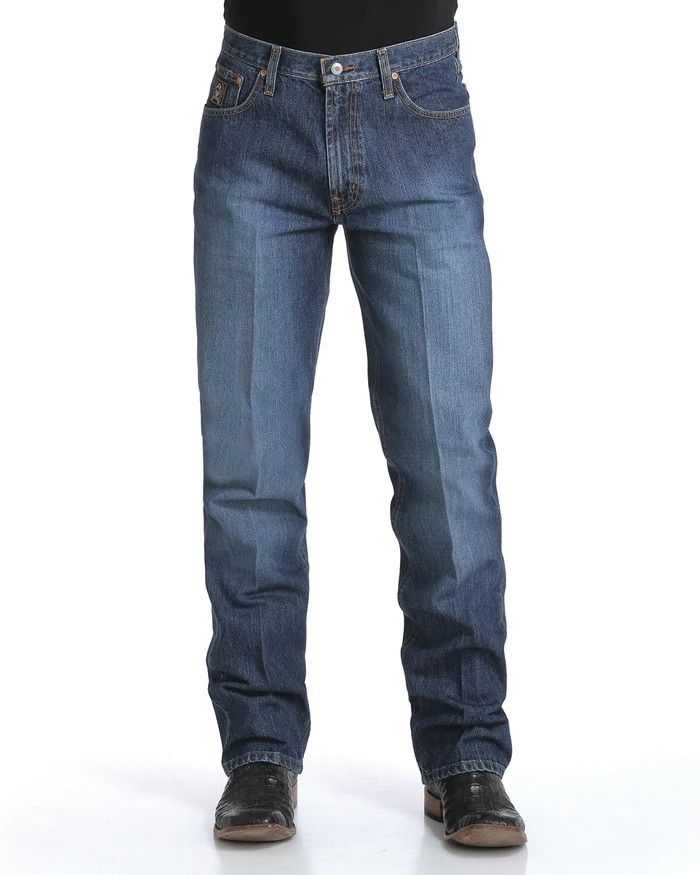 CINCH MEN'S BLACK LABEL LOOSE FIT JEAN - DARK STONE