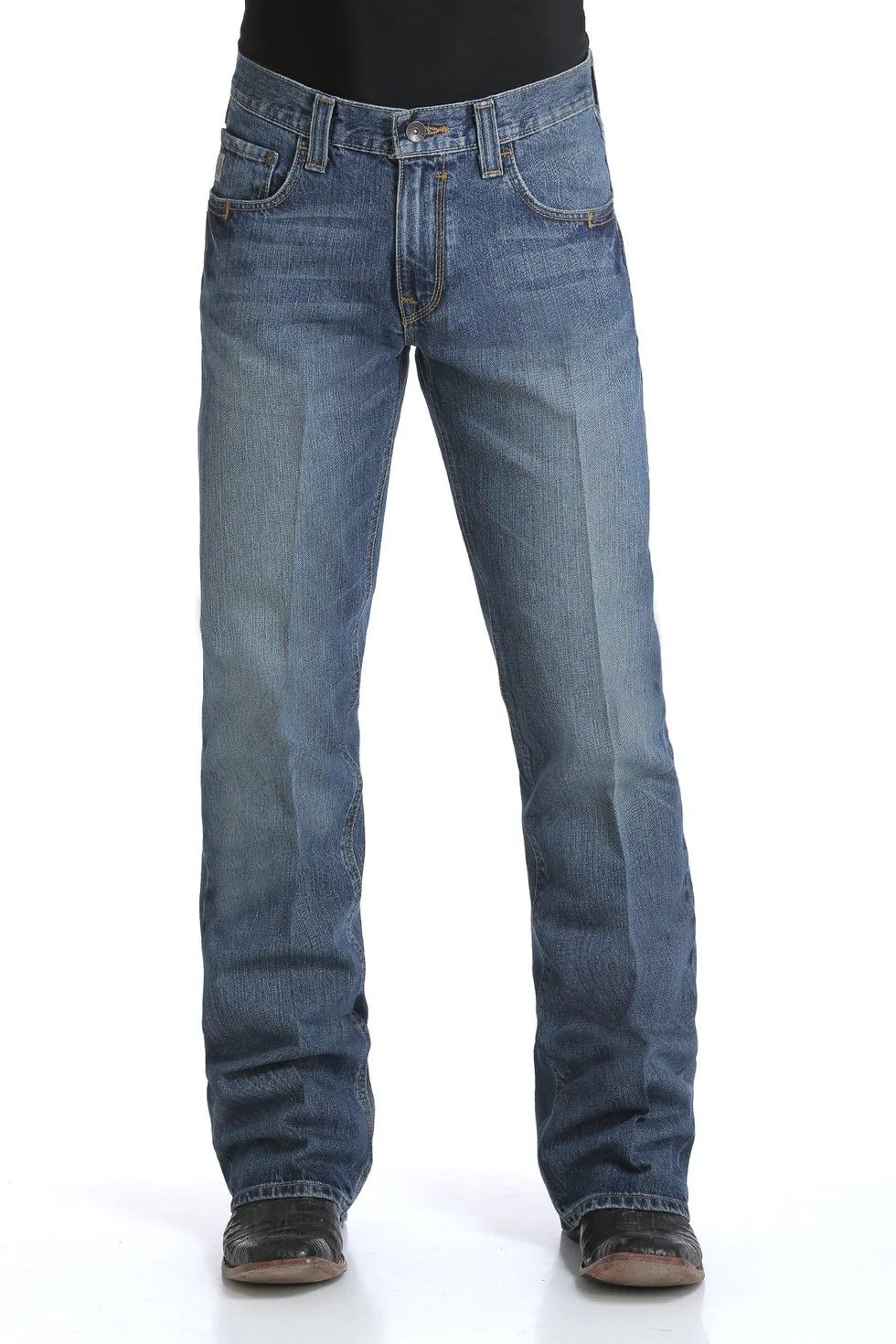 CINCH MEN'S CARTER RELAXED FIT JEAN - MEDIUM STONE