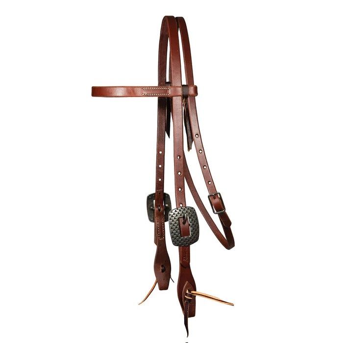 PROFESSIONAL'S CHOICE 5/8" BROWBAND HEADSTALL - RASP BUCKLE