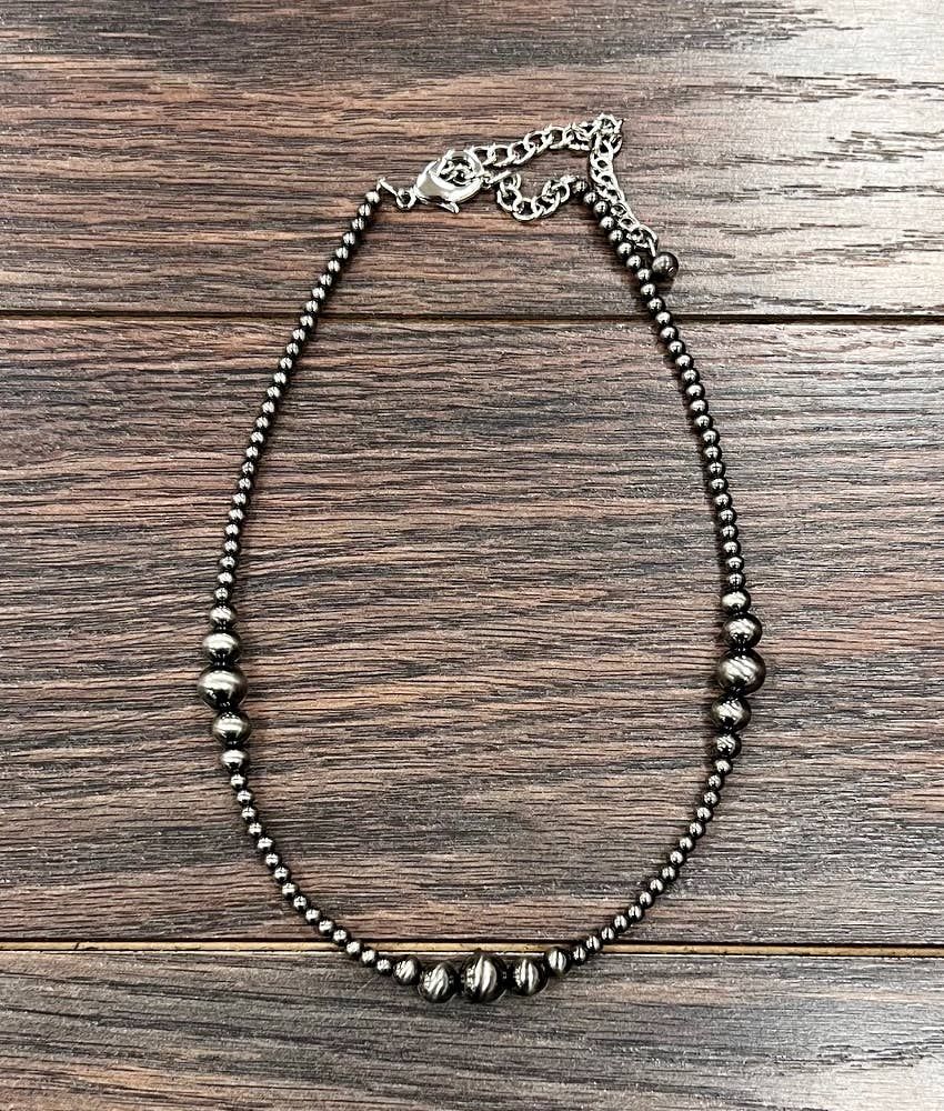 ISAC TRADING INC. WOMEN'S WESTERN BEAD NECKLACE - 738118-1