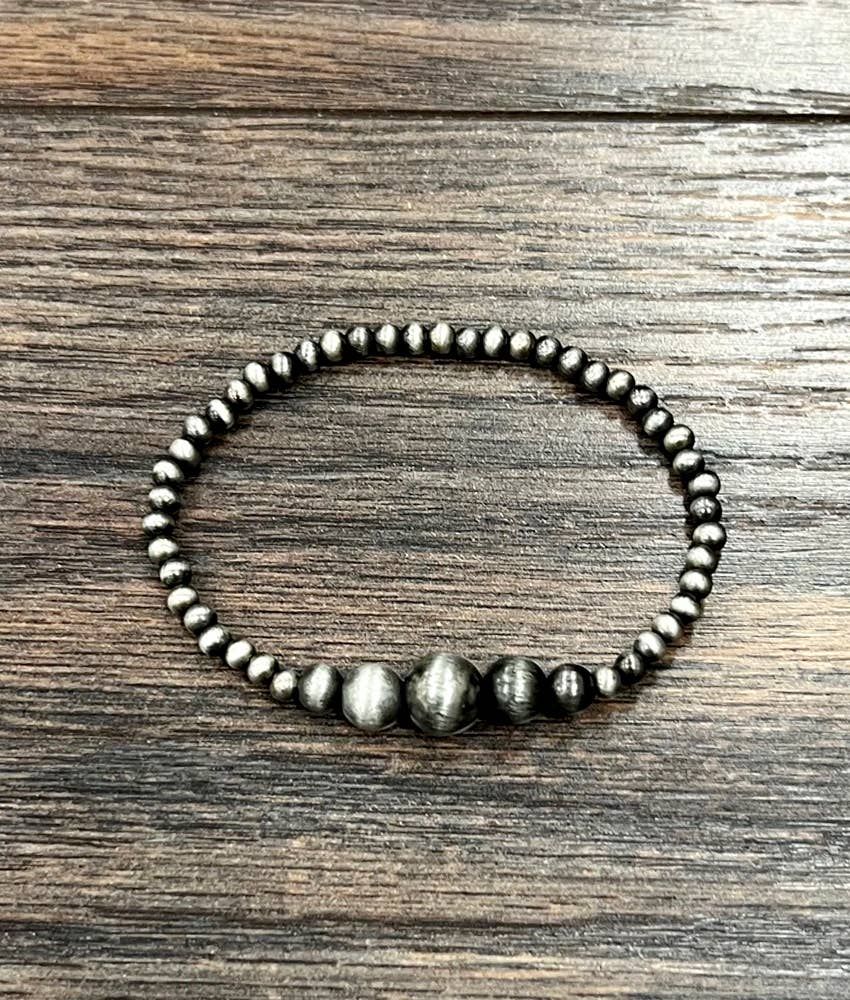 ISAC TRADING INC. WOMEN'S WESTERN BEAD STRETCH BRACELET