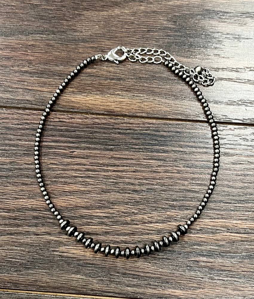 ISAC TRADING INC. WOMEN'S 15" HANDMADE POLISH NAVAJO NECKLACE