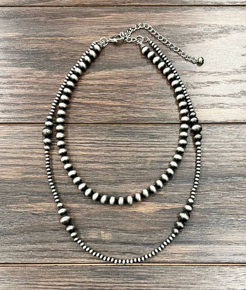 ISAC TRADING INC. WOMEN'S WESTERN BEAD NECKLACE - 735689