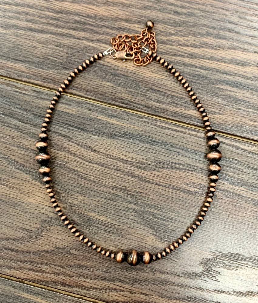 ISAC TRADING INC. WOMEN'S WESTERN BEAD NECKLACE - 734102