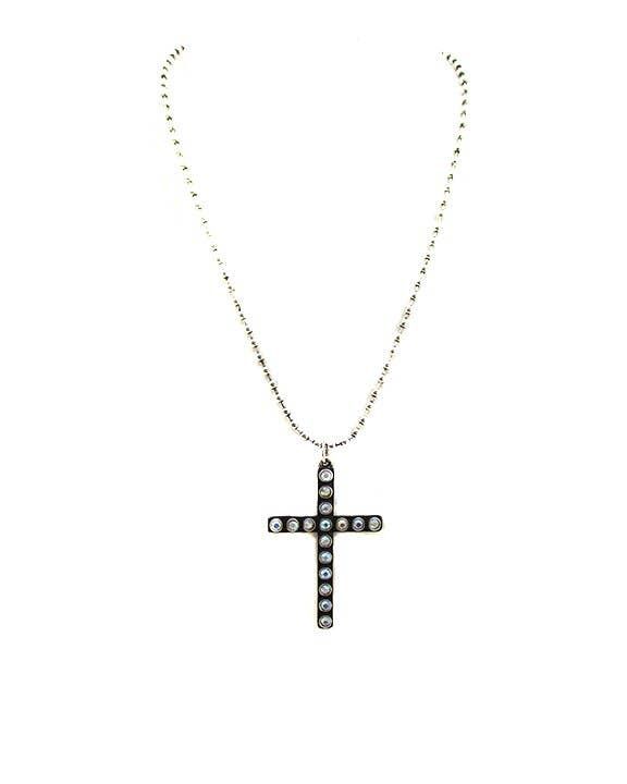 SNOWING WEST WESTERN DAINTY BAR NECKLACE