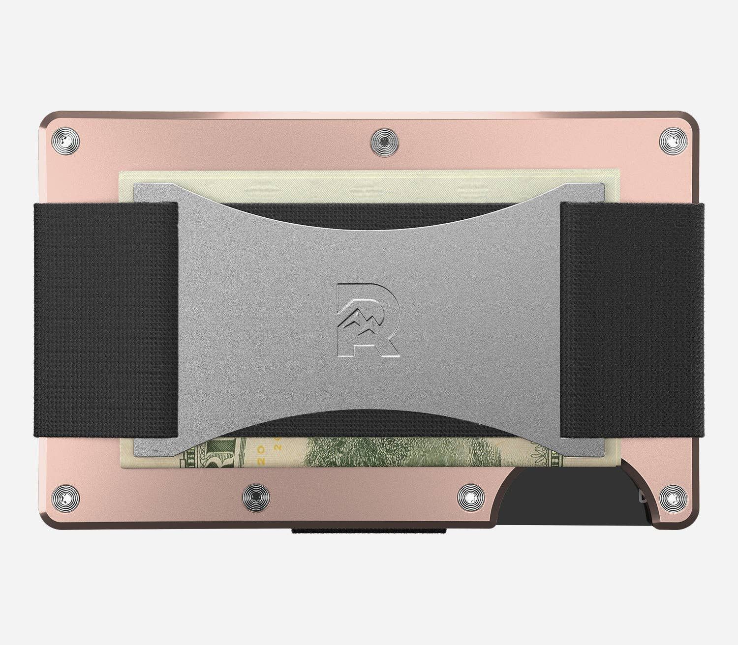 RIDGE WALLET ROSE GOLD CASH STRAP, STYLE: Cash Strap