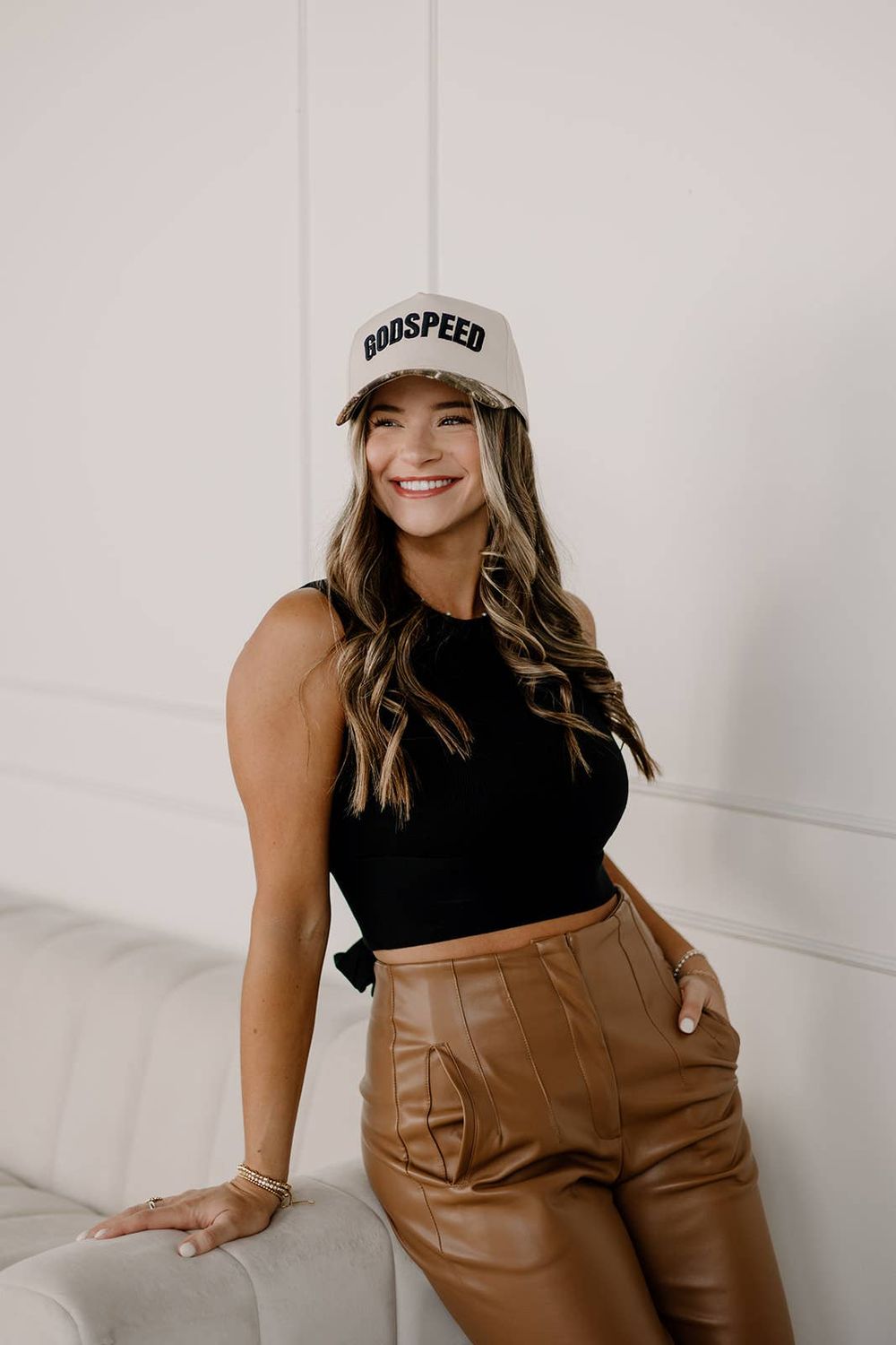 WORTHY HAT CO. GODSPEED TRUCKER CAP - CAMO/NATURAL