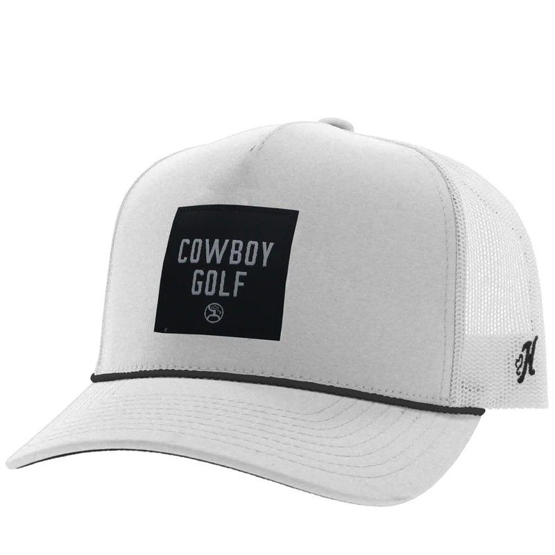 HOOEY BACKSWING TRUCKER CAP - WHITE