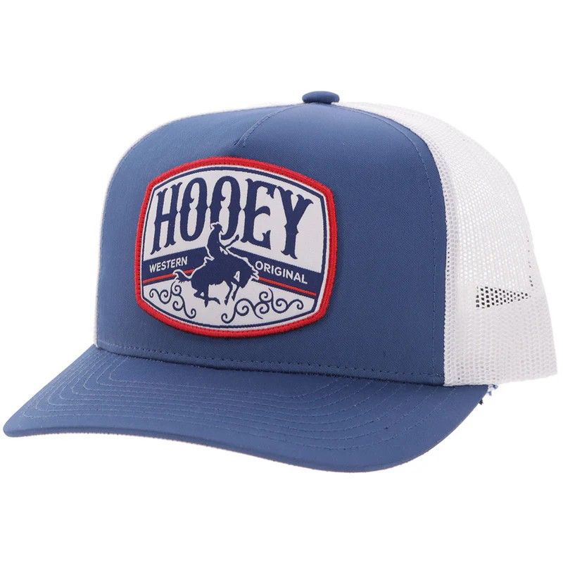 HOOEY SALADO TRUCKER CAP - BLUE/WHITE