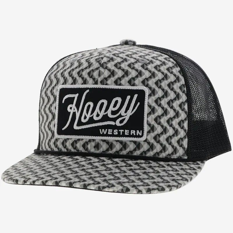 HOOEY LAKOTA TRUCKER CAP - GREY/BLACK