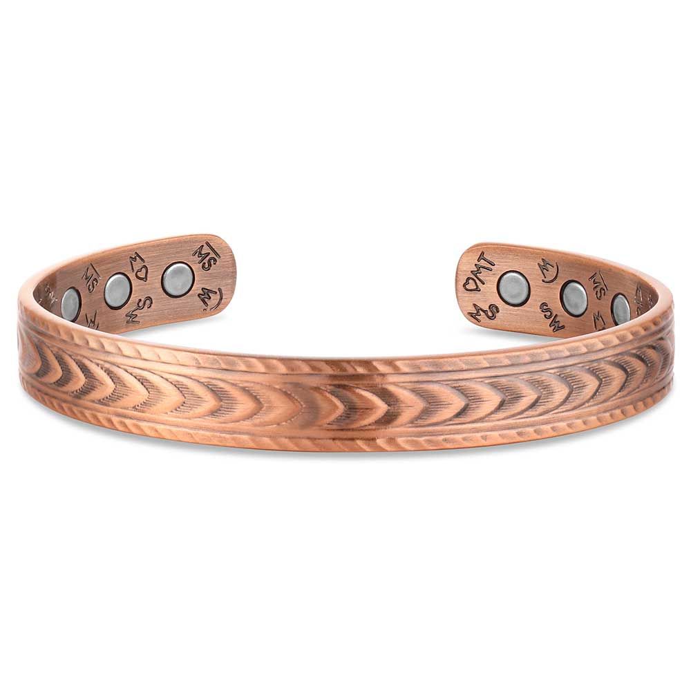 MONTANA SILVERSMITHS RANCH RIDER CUFF BRACELET