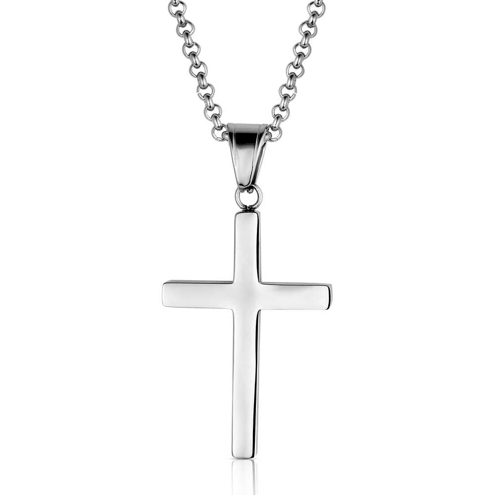 MONTANA SILVERSMITHS STRONGHOLD CROSS NECKLACE