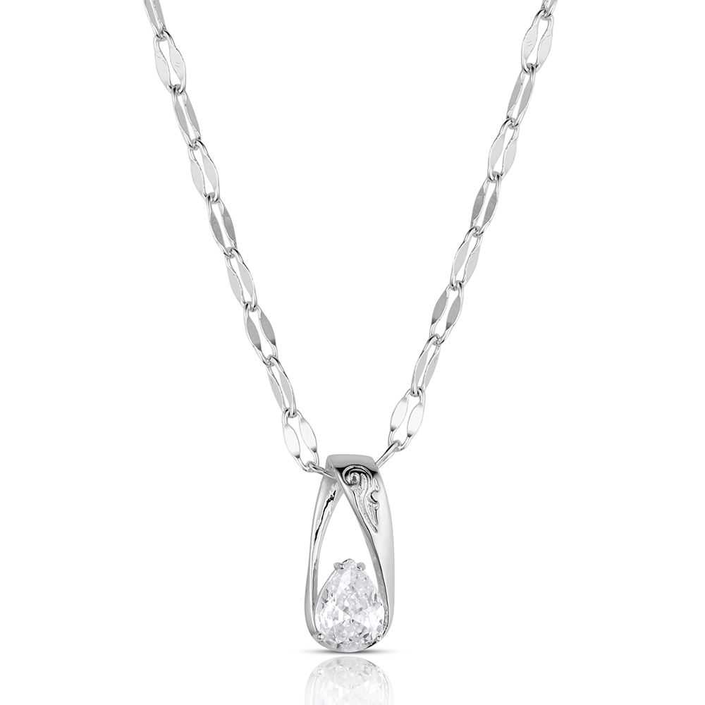 MONTANA SILVERSMITHS WHISPERED HORIZON CRYSTAL NECKLACE