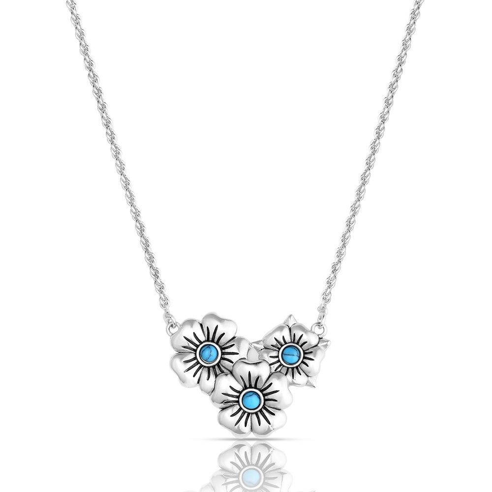 MONTANA SILVERSMITHS MONTANA SPRING FLORAL NECKLACE