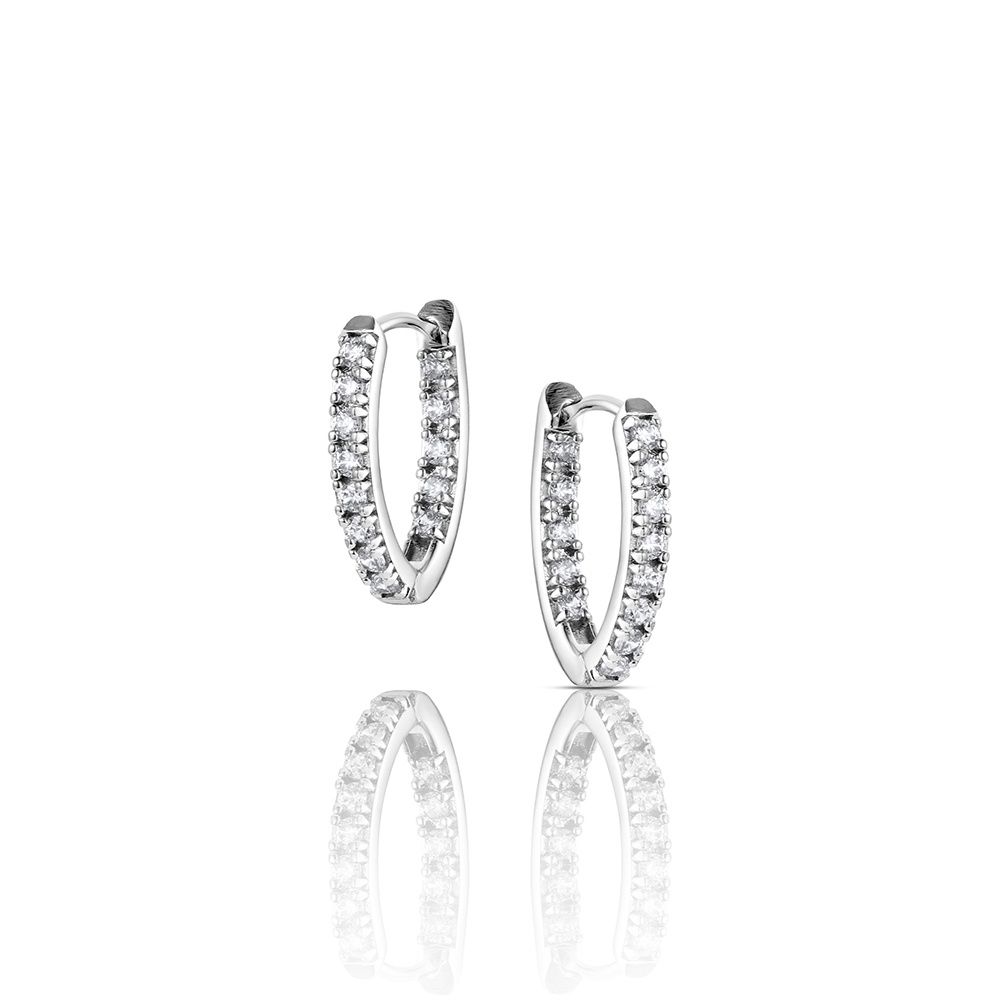 MONTANA SILVERSMITHS ENDLESS PROMISE CRYSTAL EARRINGS