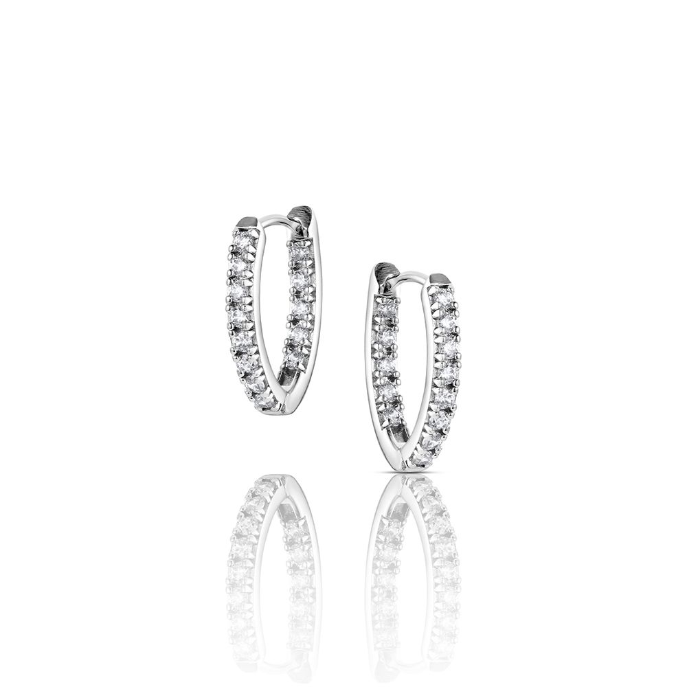 MONTANA SILVERSMITHS ENDLESS PROMISE CRYSTAL EARRINGS