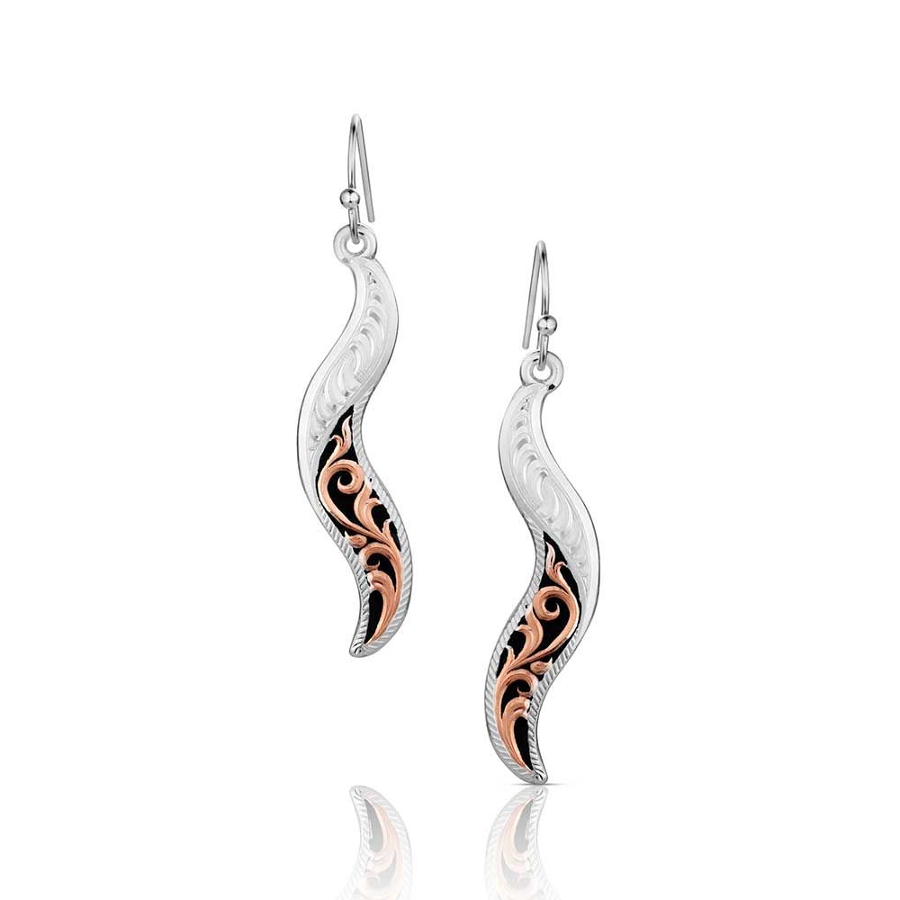 MONTANA SILVERSMITHS CARRY ME WEST EARRINGS