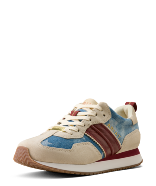 ARIAT WOMEN'S RANCH RUNNER SHOE - TAN SUEDE