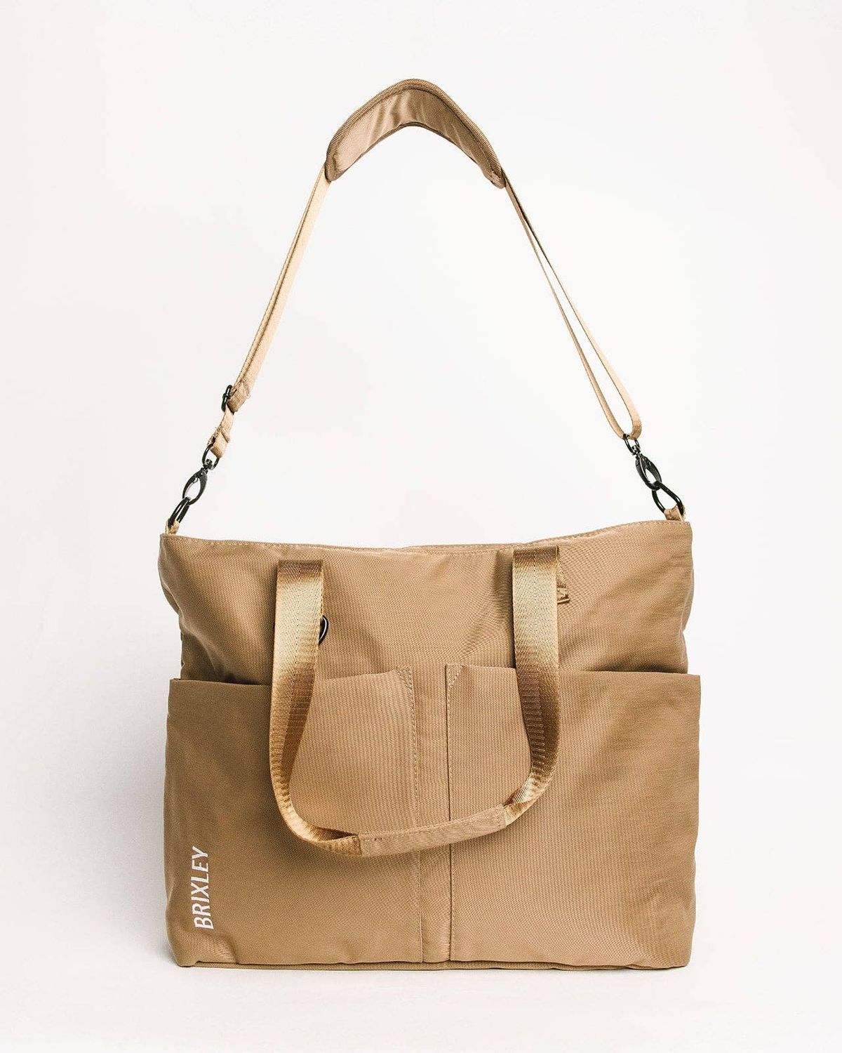 BRIXLEY BAGS - TAN BRIXLEY TOTE BAG