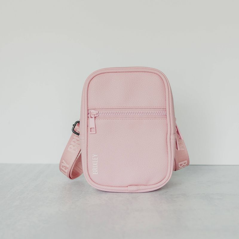 BRIXLEY BAGS - LEATHER BLOSSOM CROSSBODY SLING