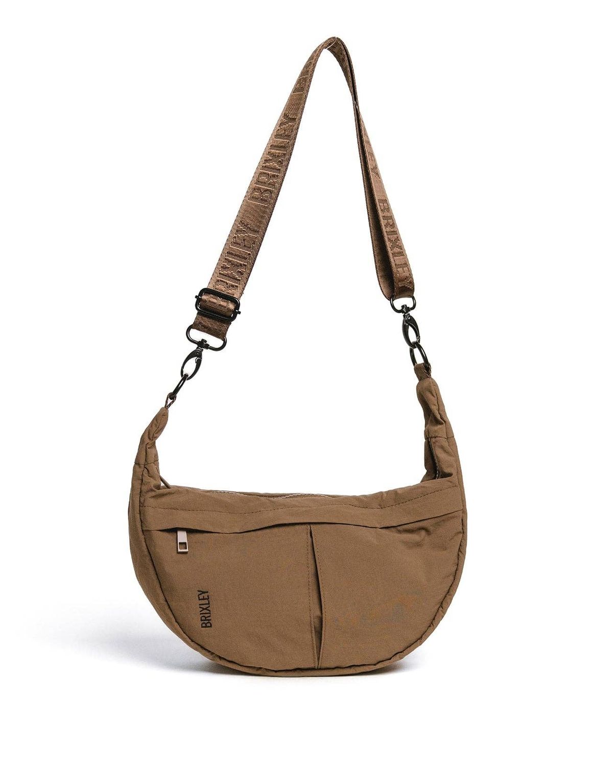 Brixley Bags - Mocha Crescent Bag