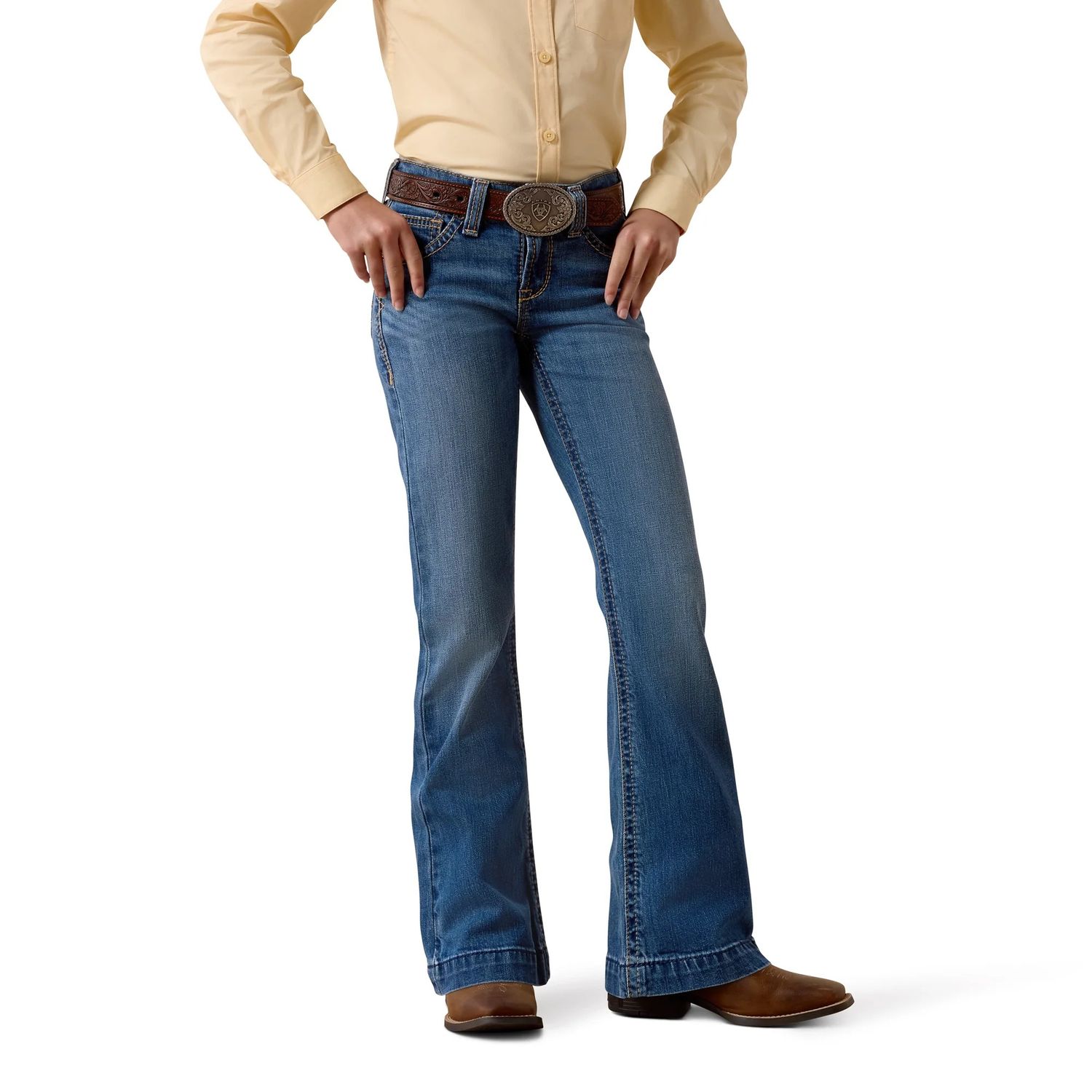 ARIAT GIRLS' TAMMY TROUSER JEANS - ASHLAND