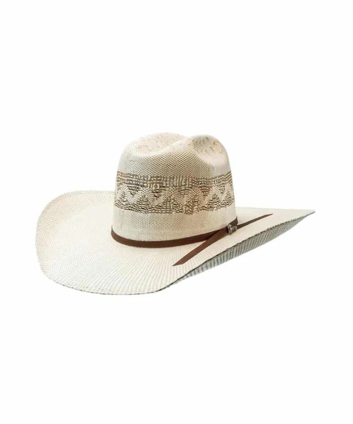 TWISTER BANGORA 4 1/2" CROWN STRAW HAT - DERRICK