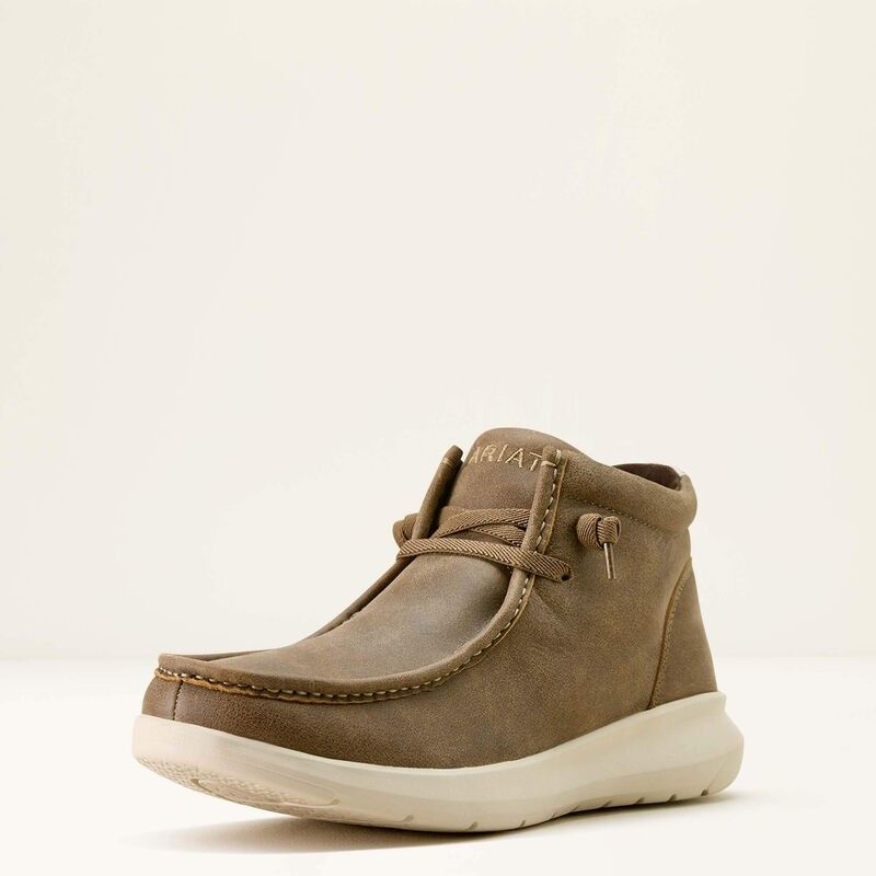 ARIAT MEN'S HILO SHOE - MID BROWN BOMBER