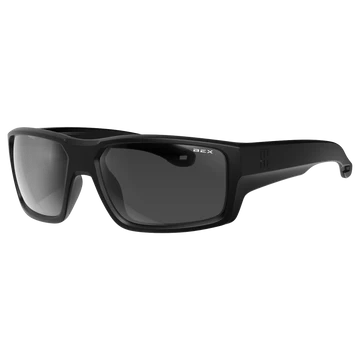 BEX CRUSHER SUNGLASSES - BLACK/GRAY/SILVER