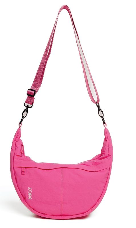 BRIXLEY BAGS - BUBBLEGUM CRESCENT BAG
