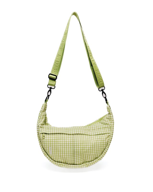 BRIXLEY BAGS - PICNIC PLAID CRESCENT BAG