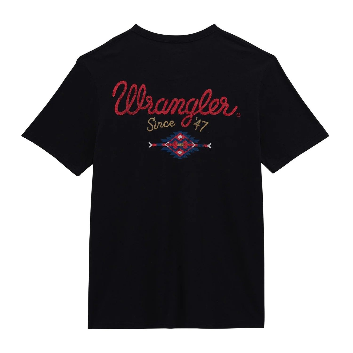 WRANGLER MEN'S GRAPHIC TEE - BLACK