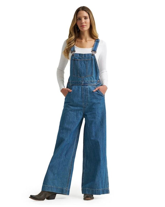 WRANGLER WOMEN'S RETRO BAILEY WIDE LEG OVERALL - DENVER