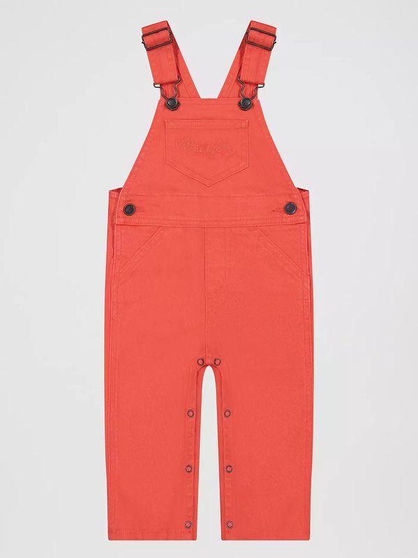 WRANGLER BABY GIRLS' OVERALL - PINK