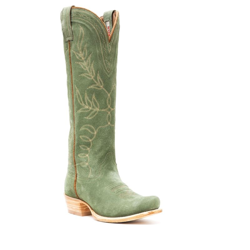 HYER WOMEN'S ABBEYVILLE 16" ELITE TOE BOOT - MINT ROUGHOUT
