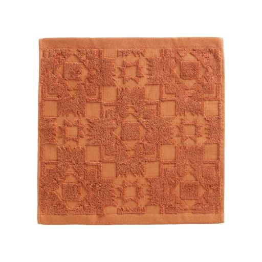 PENDLETON SCULPTED TOWEL COLLECTION - PERSIMMON