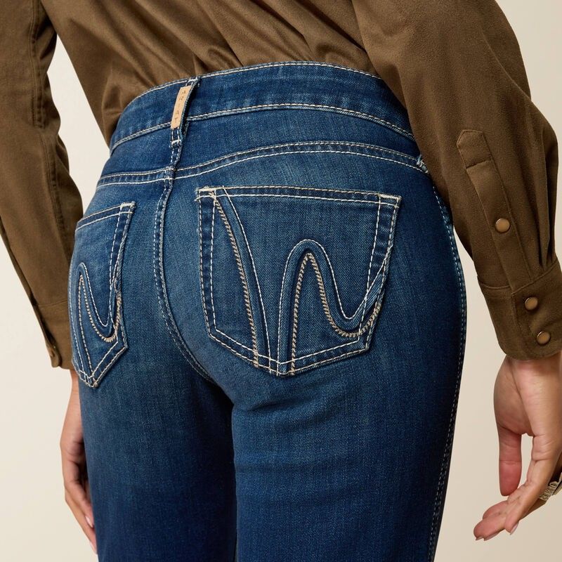 ARIAT WOMEN'S PERFECT RISE KACY TROUSER JEANS - LAKEWOOD