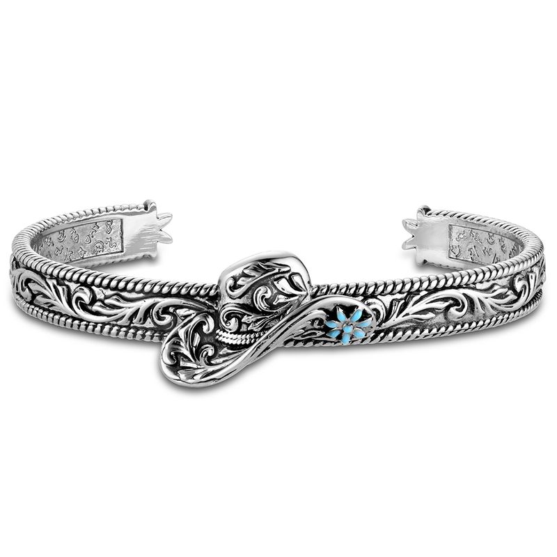 MONTANA SILVERSMITHS UNDER THE BRIM CUFF BRACELET