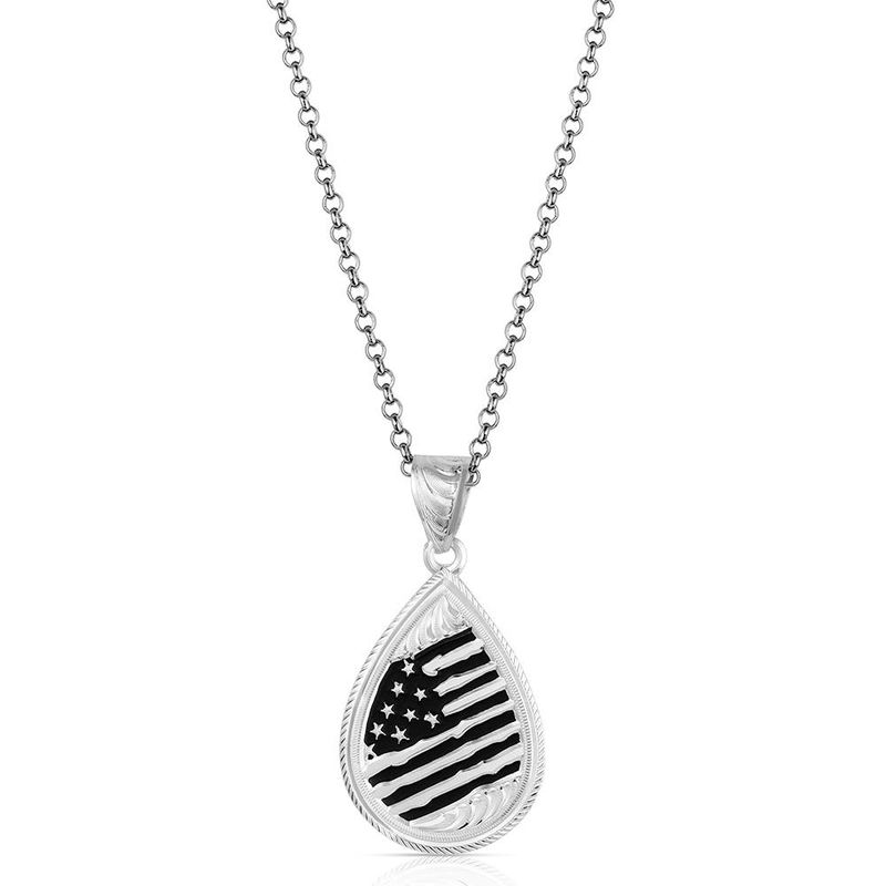 MONTANA SILVERSMITHS FREEDOM FLIES AMERICAN MADE NECKLACE