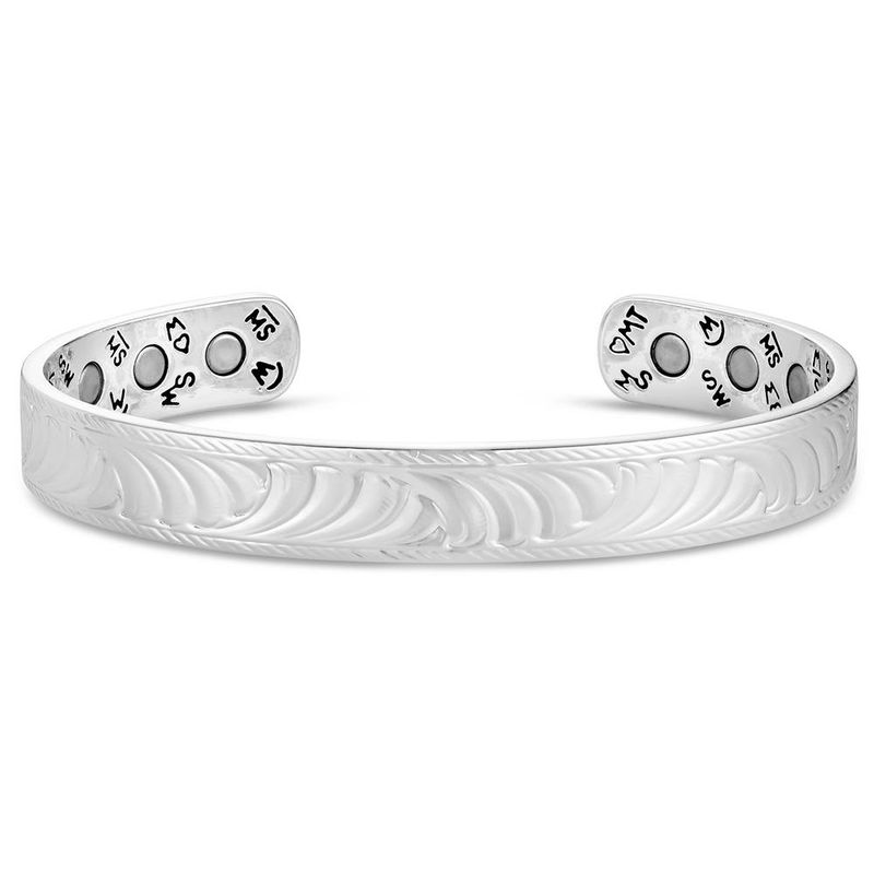 MONTANA SILVERSMITHS NORTHERN SCROLL CUFF BRACELET
