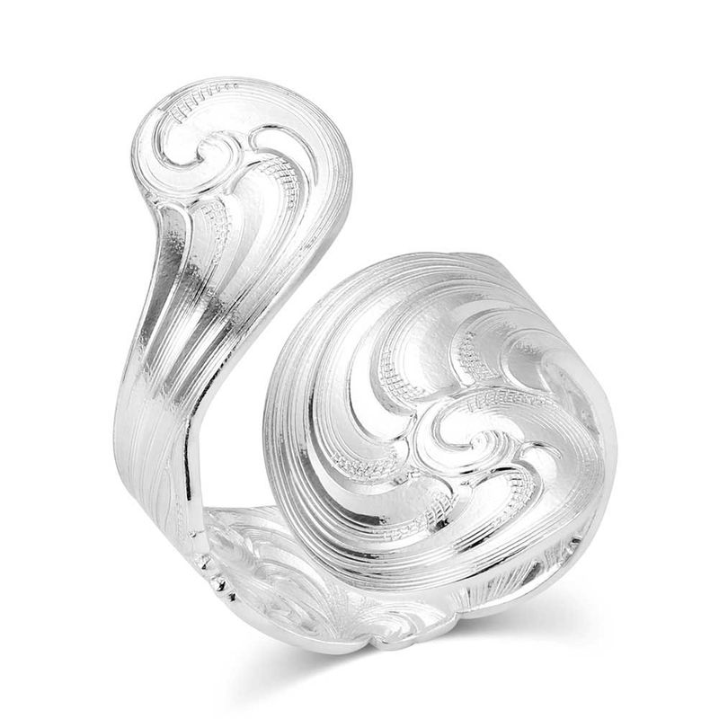 MONTANA SILVERSMITHS BELOW THE FALLS WRAP RING