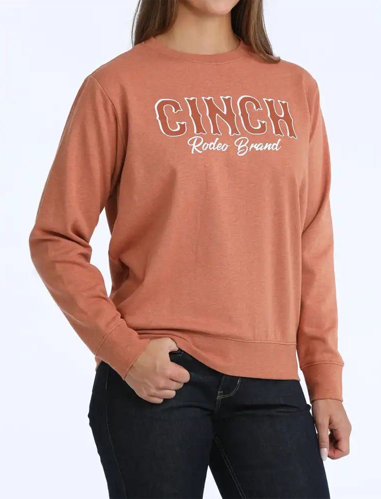 CRUEL DENIM WOMEN'S SWEATSHIRT - ORANGE