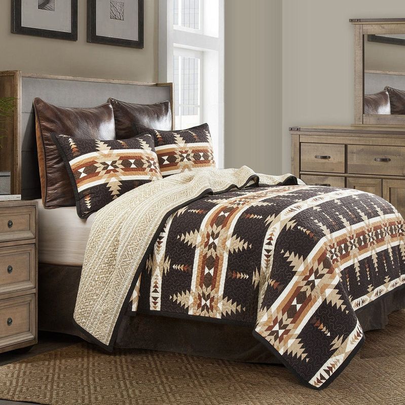 PASEO ROAD YOSEMITE REVERSIBLE QUILT SET - FULL/QUEEN