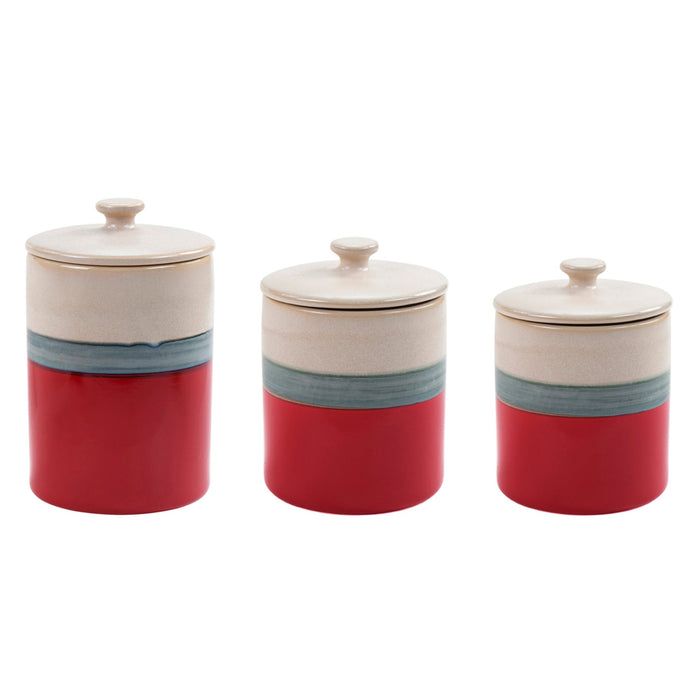 PASEO ROAD PASADIZO CERAMIC 3PC CANISTER SET